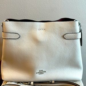Coach pebbled leather bag